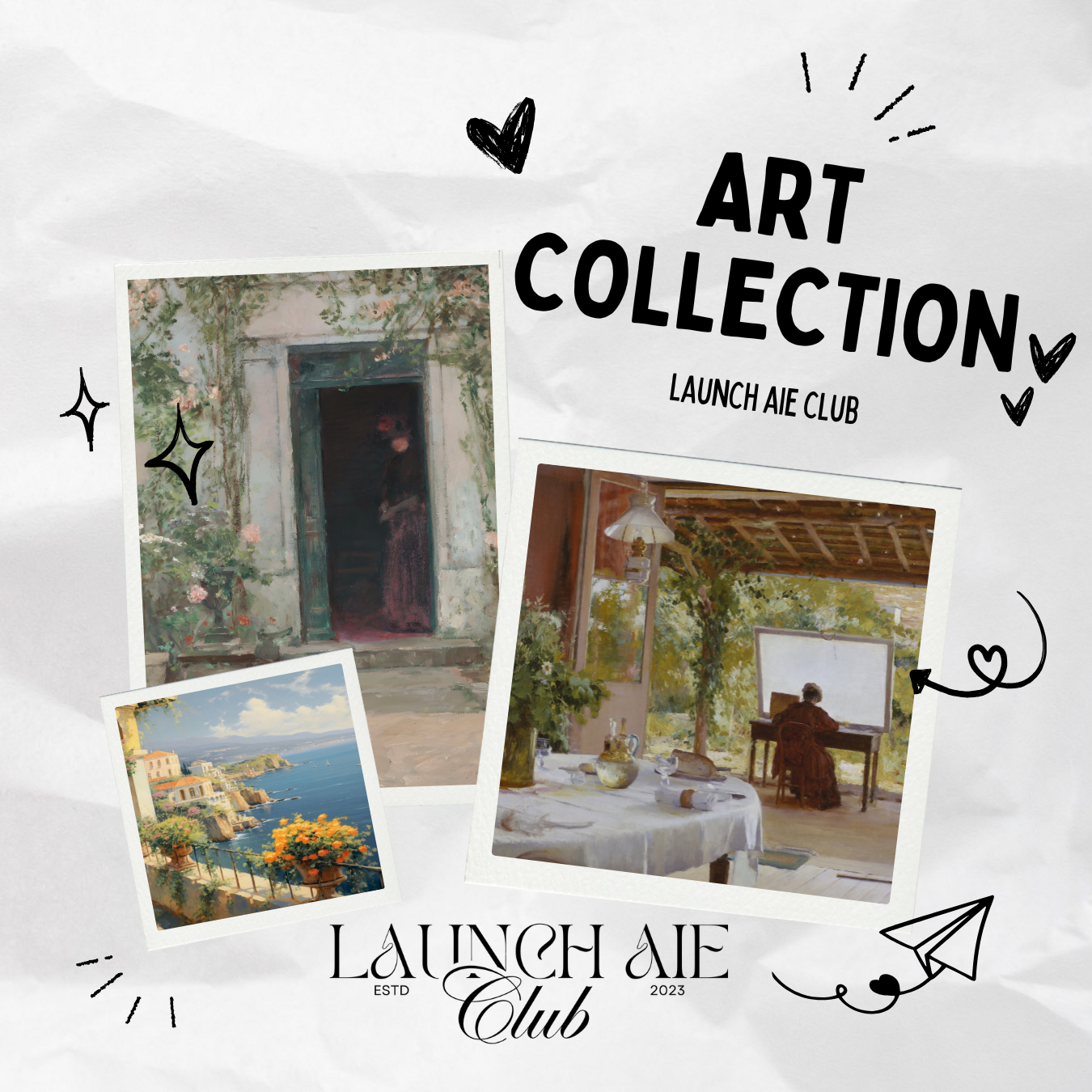 Art Collection by Launch AIE Club